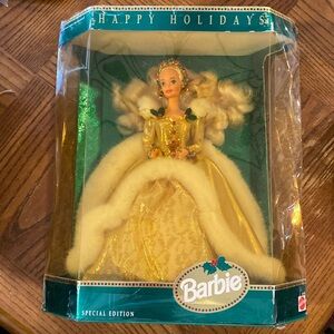 Mattel 1994 Happy Holidays special edition Barbie Vintage